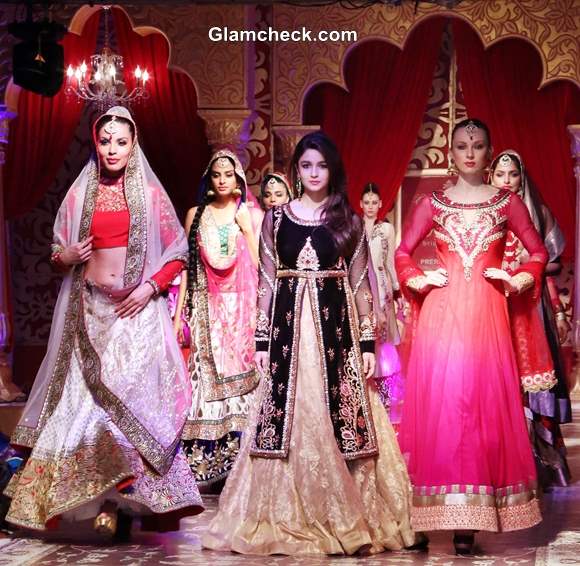 Khwaab Bridal Couture 2013 Alia Bhatt