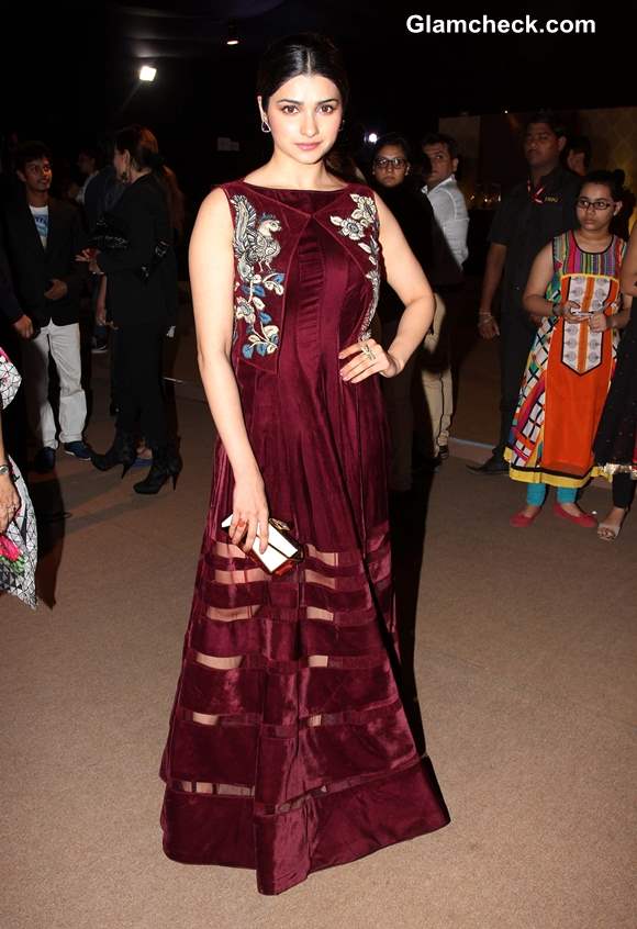 Prachi Desai at India Bridal Fashion Week 2013 Day 6