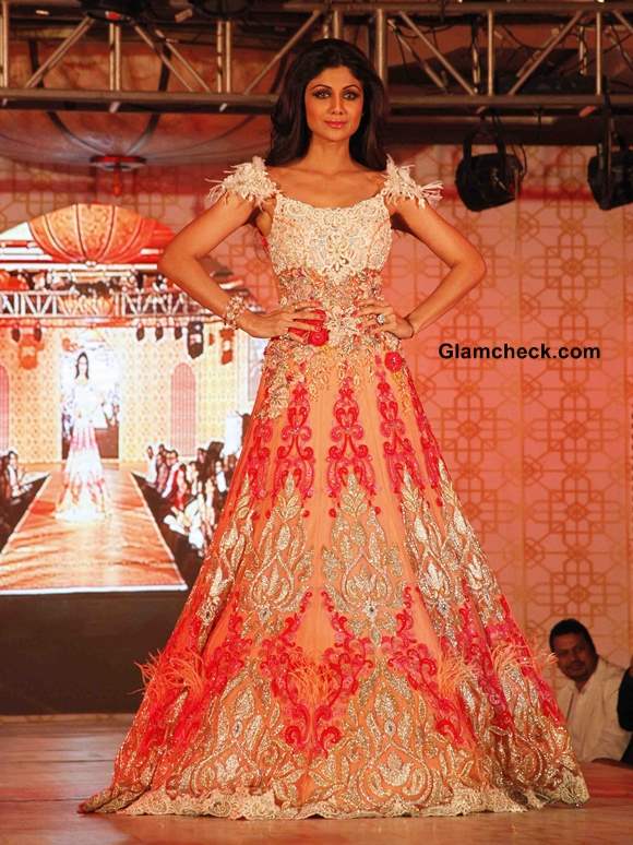 Shilpa Shetty for Rohit Verma at Marigold Watches Fashion Show