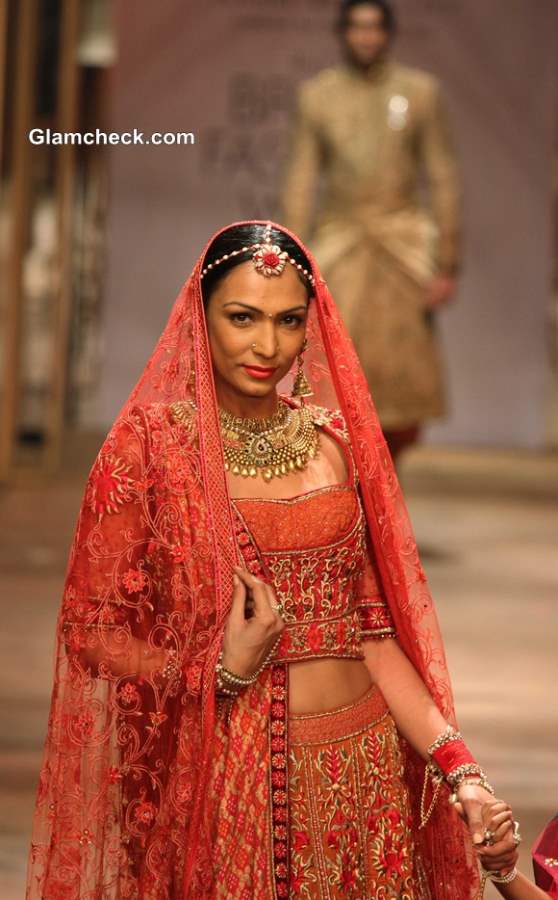 Tarun Tahiliani Traditional Bridal Wear IBFW 2013