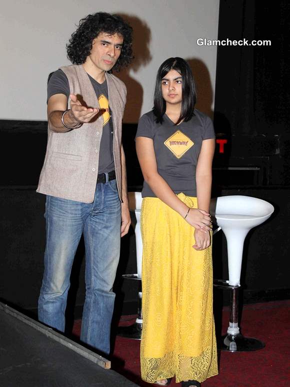 filmmaker Imtiaz Ali along with his daughter Ida Ali