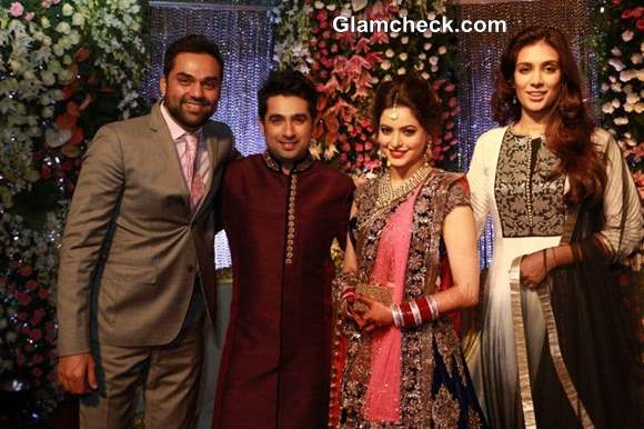 Abhay Deol at Aamna Sharif and Amit Kapoor wedding