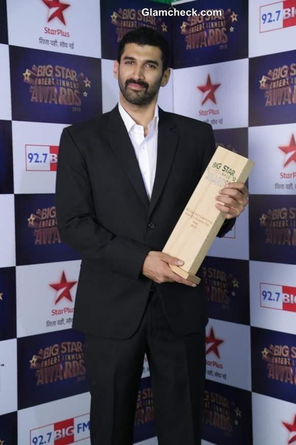 Aditya Roy Kapur at Big Star Entertainment Awards 2013