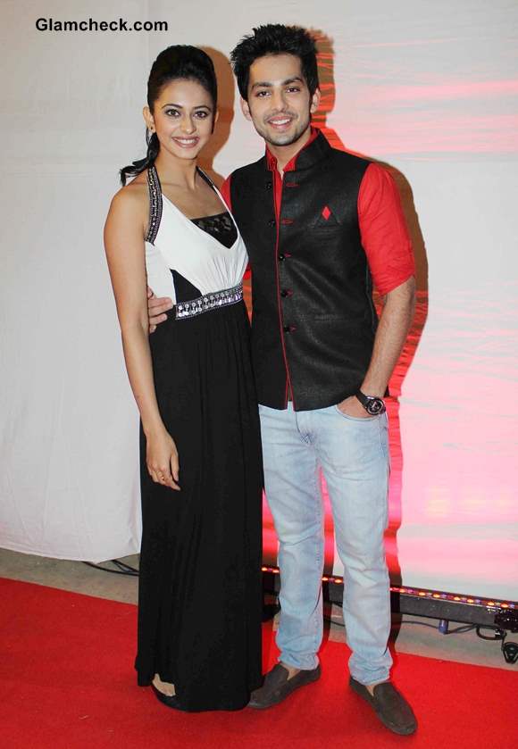 Himansh Kohli and Rakul Preet at Yaariyan Success Party