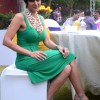 Mandira Bedi 2014 Green Dress at Tetley Green Tea event