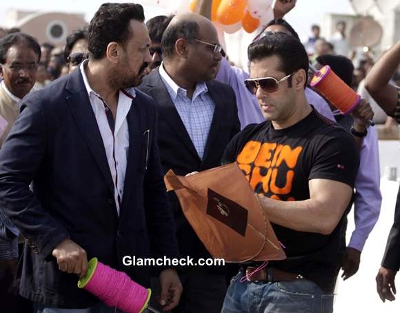 Salman Khan Flies Kites on Makar Sankrant