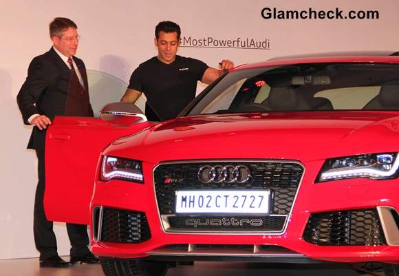 Salman Khan Launches Audi RS 7 Sportback in Mumbai