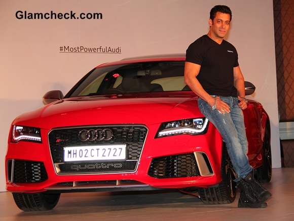 Salman Khan Launches Audi RS 7 Sportback