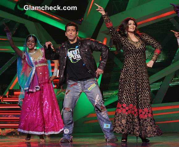 Salman Khan and Daisy Shah on Nach Baliye 6