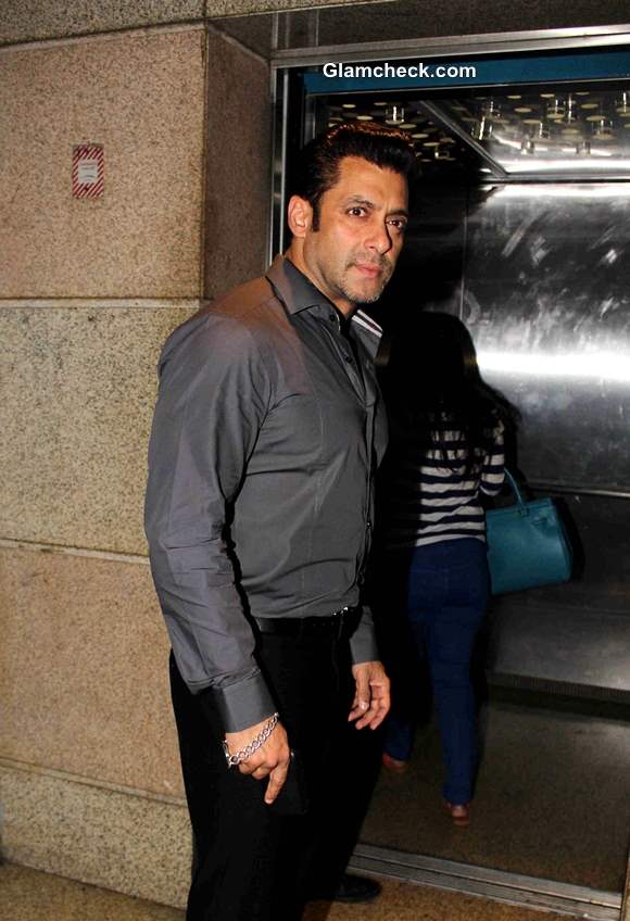 Salman Khan at Jai Ho Special Screening