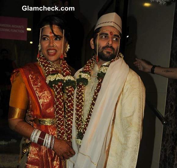 Sameera Reddy Marriage Pictures