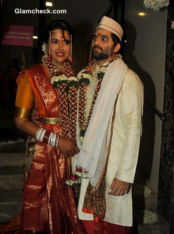 Sameera Reddy Marries Akshai Varde Pictures