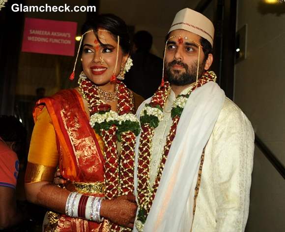 Sameera Reddy Marries Akshai Varde