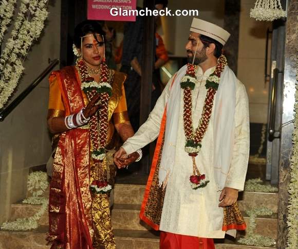 Sameera Reddy and Akshai Varde Get Married
