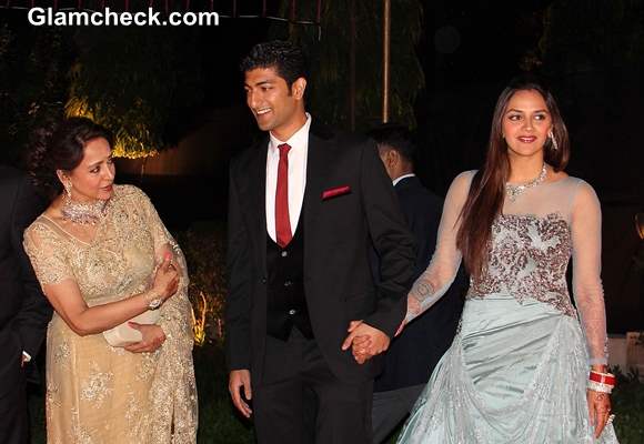 Ahana Deol-Vaibhav Arora Reception