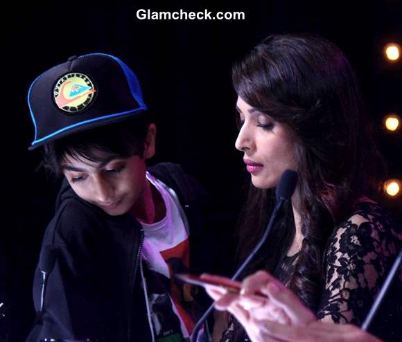 Arhaan Khan Visits Mummy Malaika Arora Khan on Indias Got Talent