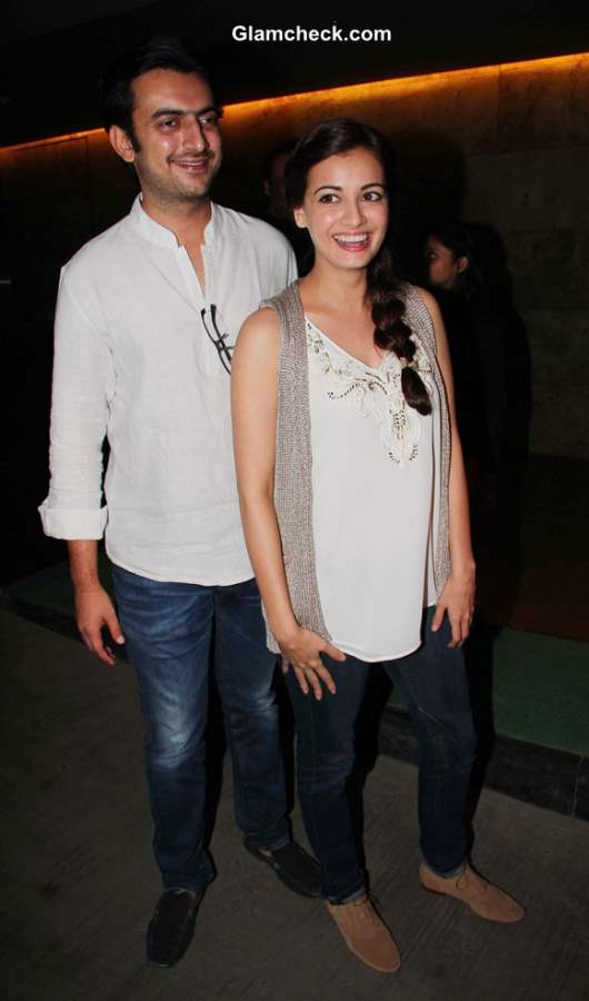 Bollywood filmmaker Sahil Sangha and actor Dia Mirza