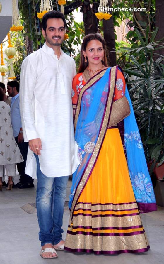 Esha Deol with Husband Bharat Takhtani 2014