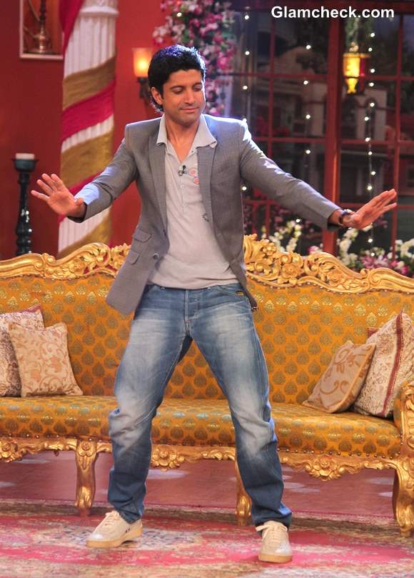 Farhan Akhtar 2014 on Comedy Nights with Kapil