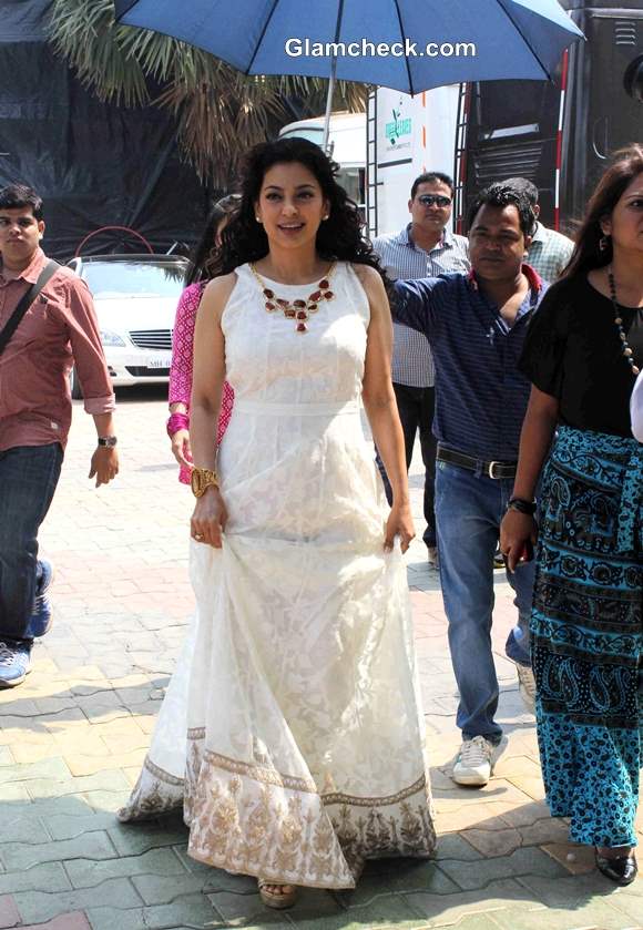 Juhi Chawla Promotes Gulaab Gang at Boogie Woogie