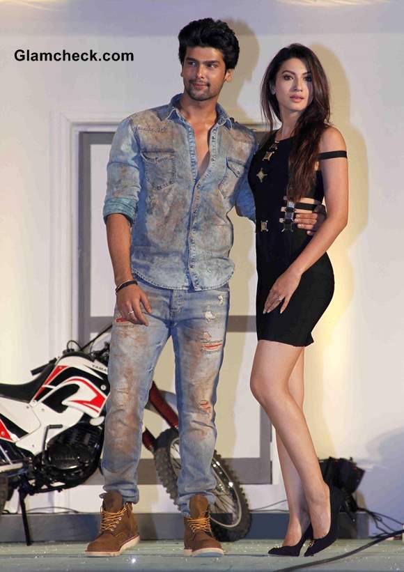 Kushal Tandon with Gauhar Khan Fear Factor - Khatron Ke Khiladi Season 5