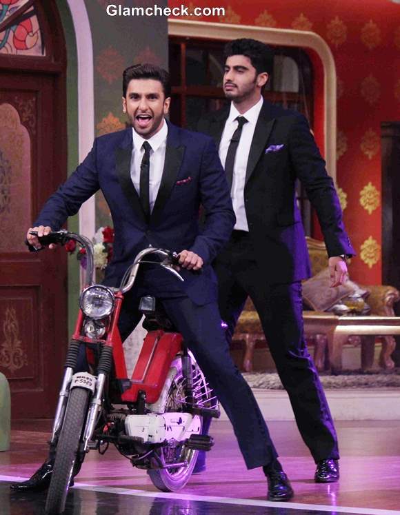 Ranveer Singh and Arjun Kapoor on Comdey Nights with Kapil