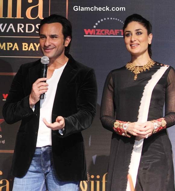 Saif Ali Khan and Kareena Kapoor 2014 IIFA