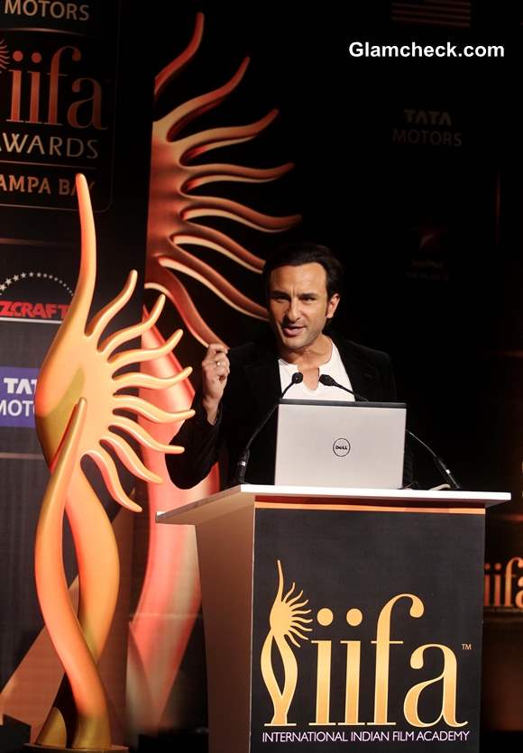 Saif Ali Khan announces 2014 IIFA