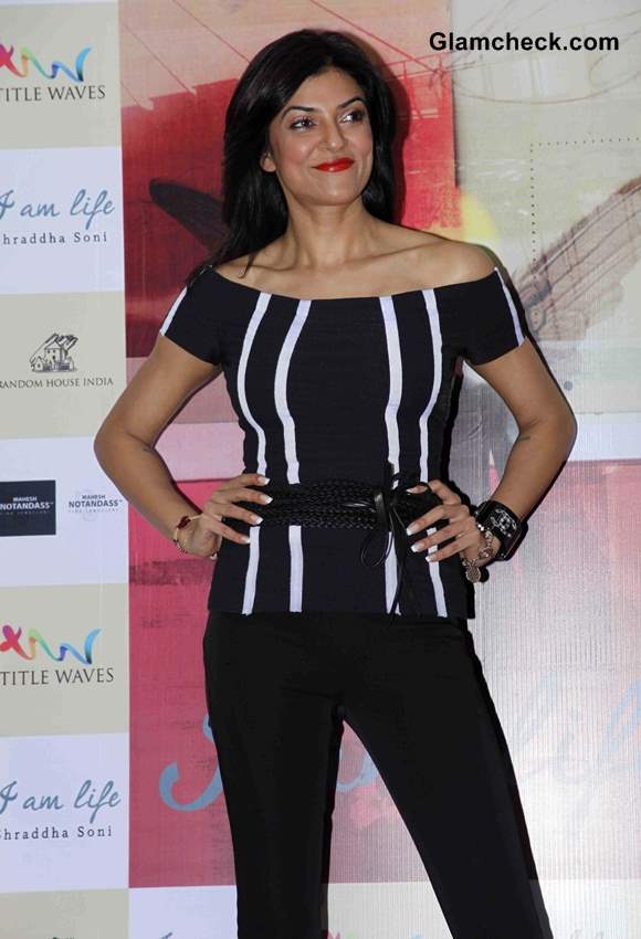 Sushmita Sen Launches Shraddha Soni’s Book “I am Life” — Indian Fashion