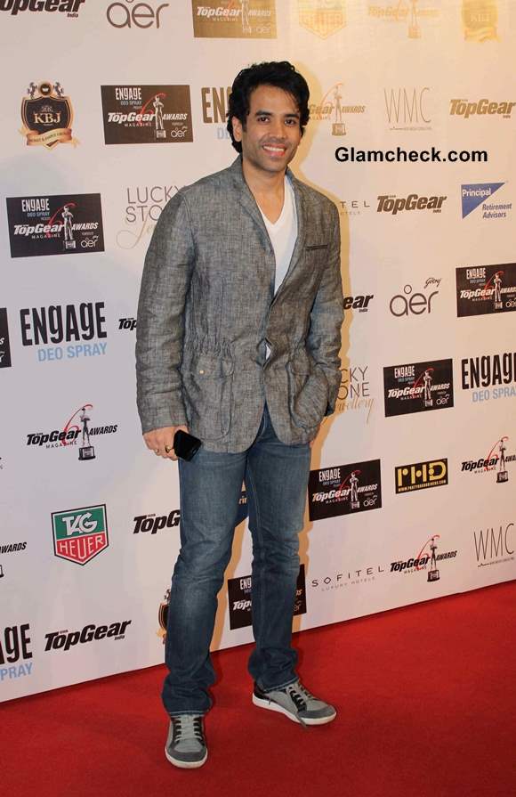 Tusshar Kapoor 2014 at the 6th BBC Top Gear Awards