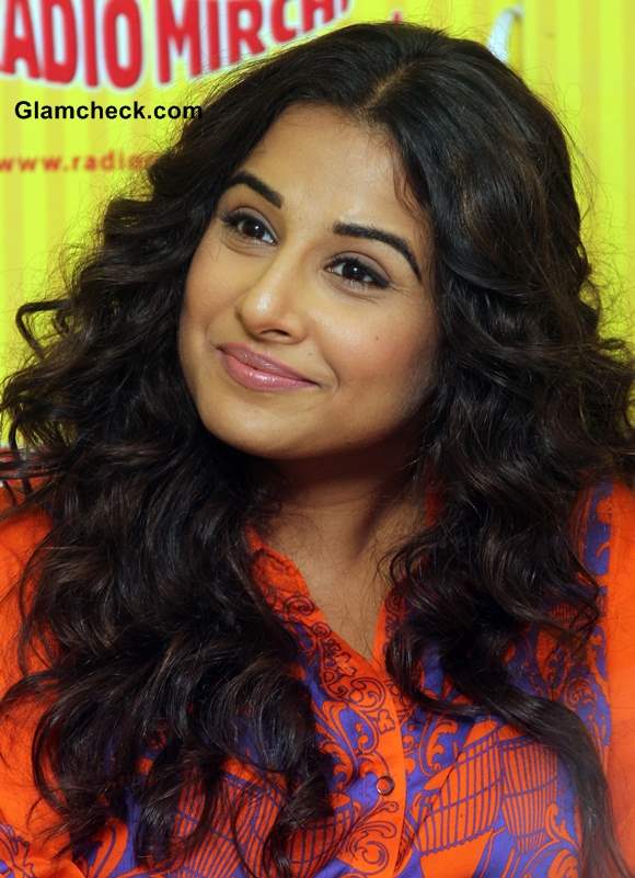 Vidya Balan 2014 curly hair