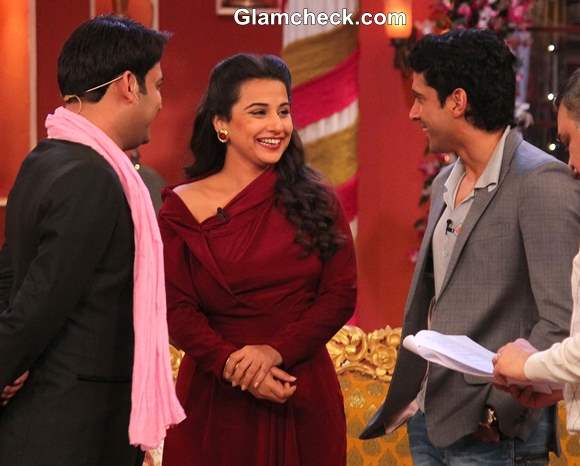 Vidya Balan Farhan Akhtar on Comedy Nights with Kapil