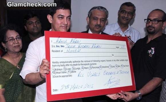 Aamir Khan Donates his Organs