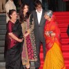 Aishwarya Rai with her mother and in-laws at Kochadaiiyaan Trailer Launch
