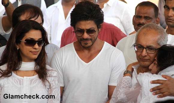 Juhi Chawla brother Bobbys Funeral