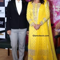 Juhi and Madhuri on Another Gulaab Gang Promo Tour in Delhi