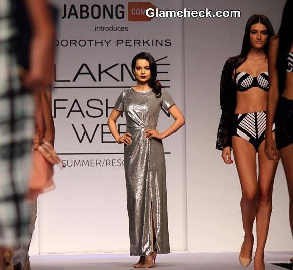 Kangana Ranaut for Jabong at LFW S-R 2014