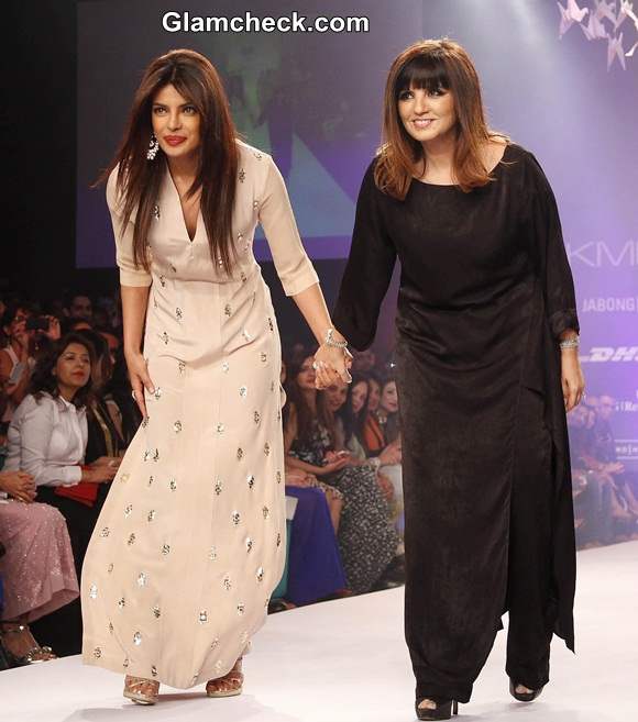 Priyanka Chopra for Neeta Lulla at LFW S-R 2014