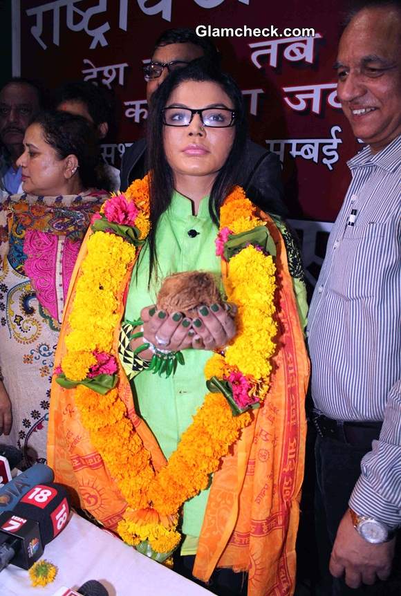 Rakhi Sawant party Rashtriya Aam Party