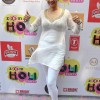 South Indian actor Tanisha Singh 2014 celebrates Holi