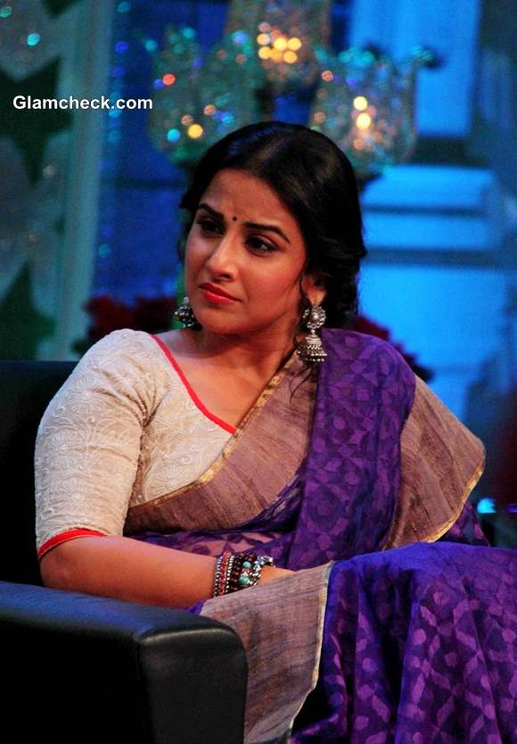 Vidya Balan in sari 2014