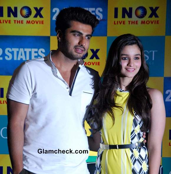 Alia Bhatt Arjun Kapoor 2014