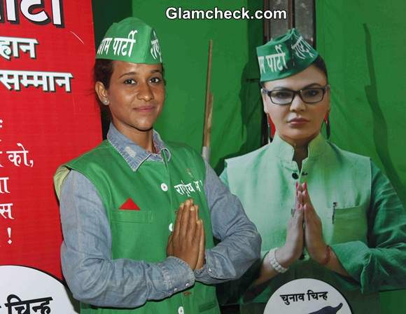 Geeta Tandon Supports Rakhi Sawant Rashtriya Aam Party