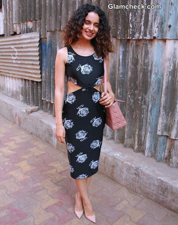 Kangana Ranaut in Masaba Dress at Revolver Rani Press Meet