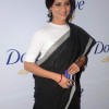 Konkona Sen Sharma Goes Monochrome in Black Sari With White Tee
