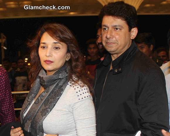 Madhuri Dixit along with her husband Dr Shriram Nene