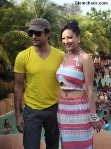 Rajeev Khandelwal and Madalasa Sharma Promote Samrat Co at Water Kingdom