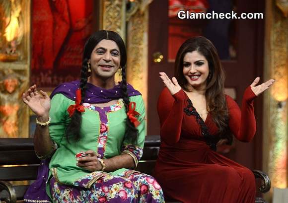 Raveena Tandon 2014 on Mad in India