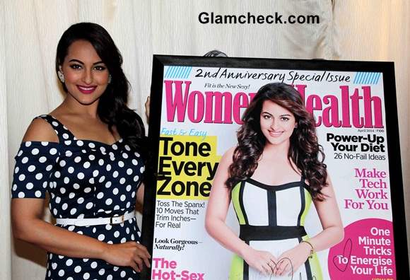 Sonakshi Sinha at Womens Health Cover Launch