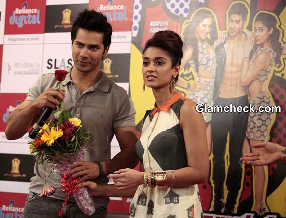 Varun and Ileana Promote Main Tera Hero in Ahmedabad Sans Nargis